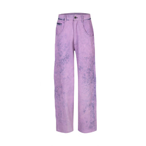 Purple Denim Jeans