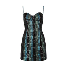 Load image into Gallery viewer, Multicolor Sequins Mini Dress