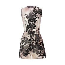 Load image into Gallery viewer, Floral Organza Mini Dress