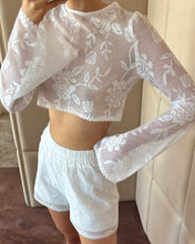 Load image into Gallery viewer, White Crochet Top