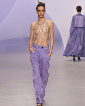 Load image into Gallery viewer, Purple Denim Jeans