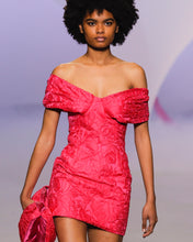 Load image into Gallery viewer, Pink Brocade Dress