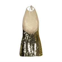 Load image into Gallery viewer, Gold Sequins Dress