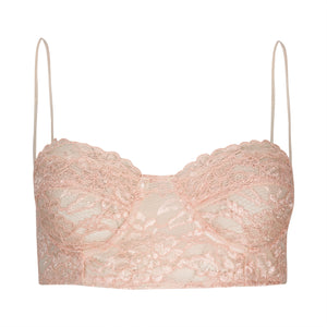 Baby Pink Lace Top