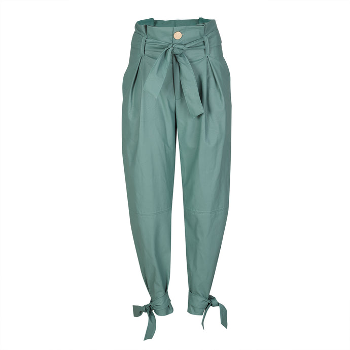 Mint Green High Waist Trousers