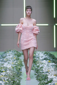 Pink Flowers Dress