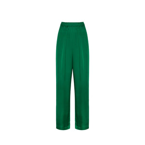 Straight Satin Pants
