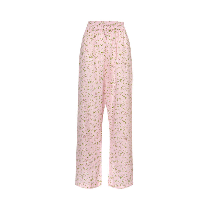 Pink Floral Pants