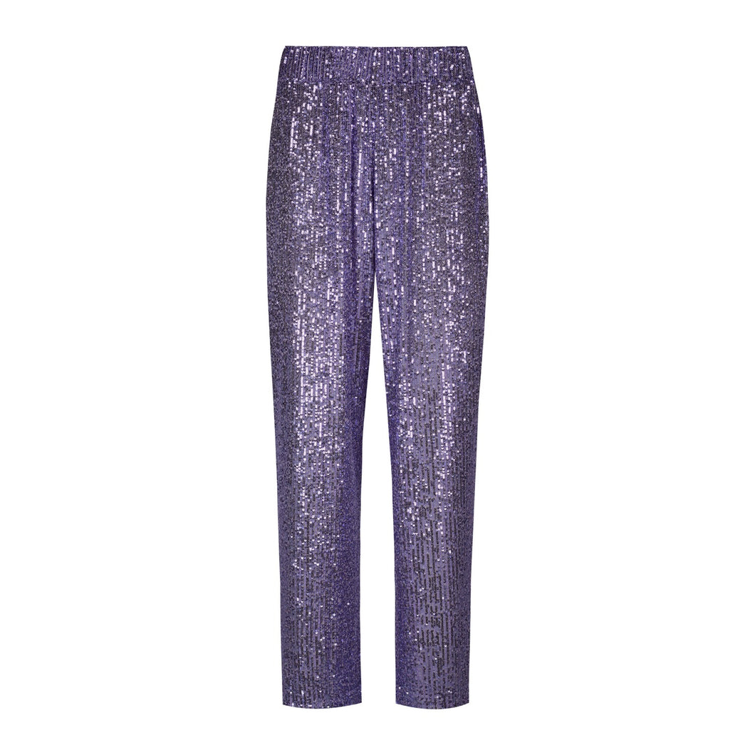 Purple Sequins Pants