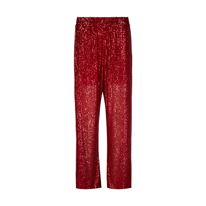 Red Sequins Pants