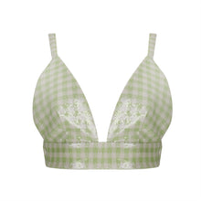 Load image into Gallery viewer, Plaid Sequins Bralette