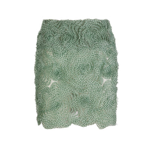 Fitted Tule Mini Skirt