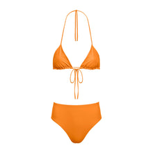 Load image into Gallery viewer, Orange Triangle Bikini